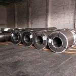 cold rolled coils stored in port of Rijeka